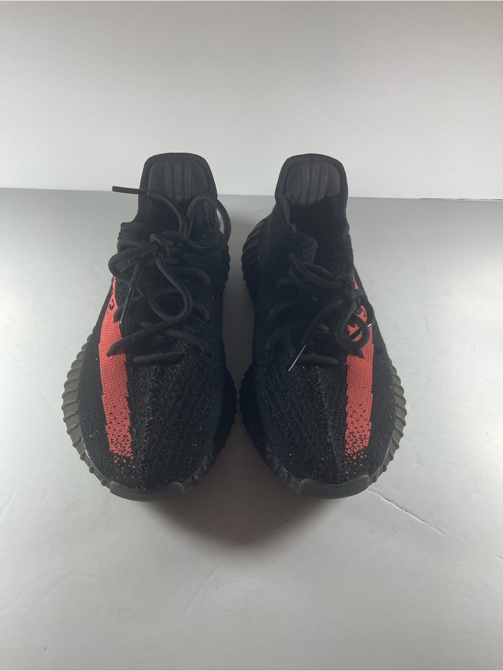 Yeezy Boost 350 V2 Black with Red Stripe